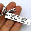 Couple Keychain for Boyfriend Girlfriend Husband Wife Keychain Gifts for Anniversary Birthday Wedding Gifts Valentine Day Gifts